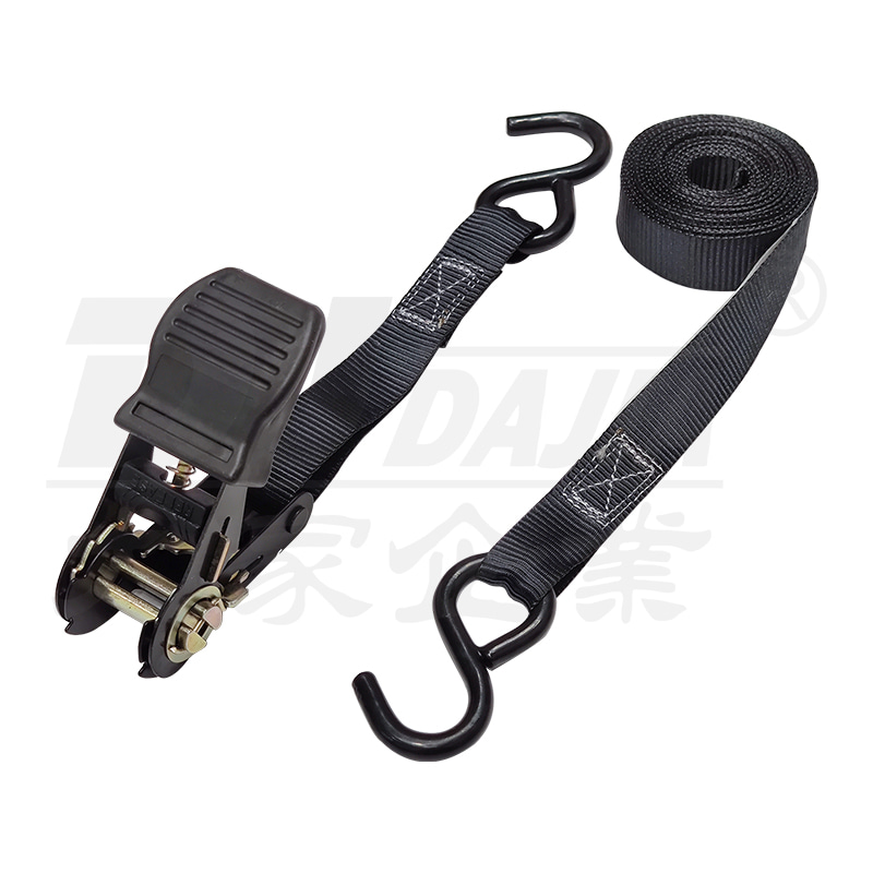 1 "(25 mm) Ratchet Truck Ratchet priviaže popruhy so S Hookom