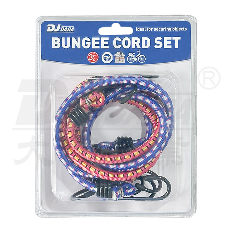 8 mm bungee šnúry s oceľovým háčikom, okrúhle bungee šnúry pre bicykel
